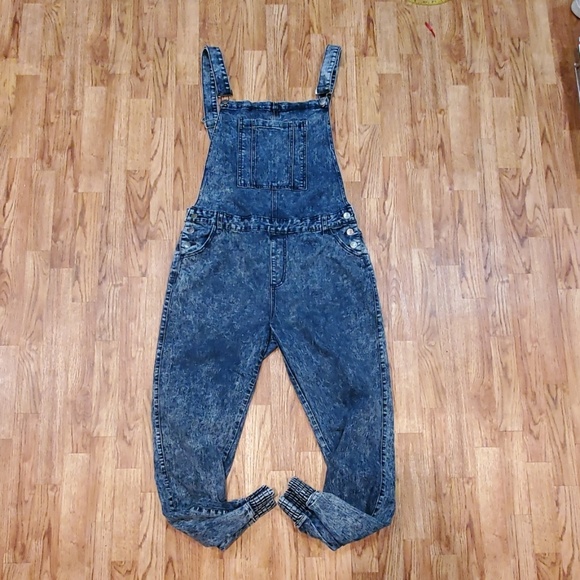 Vintage Denim - Unique! Vintage Plus Size Acid Wash Overalls 20